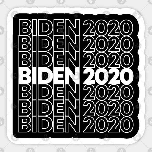 Joe Biden 2020 Sticker by Flippin' Sweet Gear
